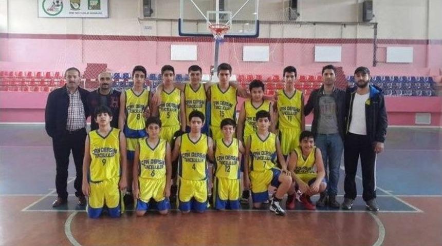 Tunceli K&uuml;&ccedil;&uuml;kler Basketbol Takımı B&ouml;lge Şampiyonu Oldu