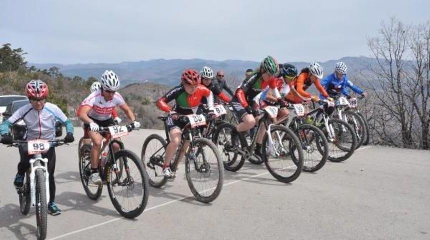 Kızılcahamam'da Dağ Bisikleti Heyecanı