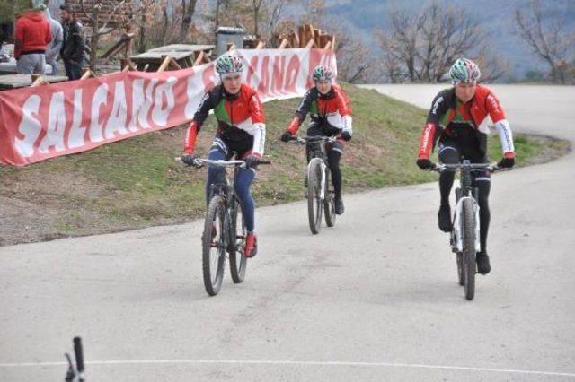 Kızılcahamam'da Dağ Bisikleti Heyecanı