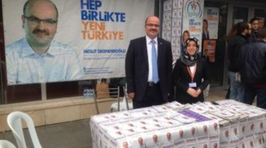 İskenderoğlu, Aday Adaylığı S&uuml;recini Değerlendirdi