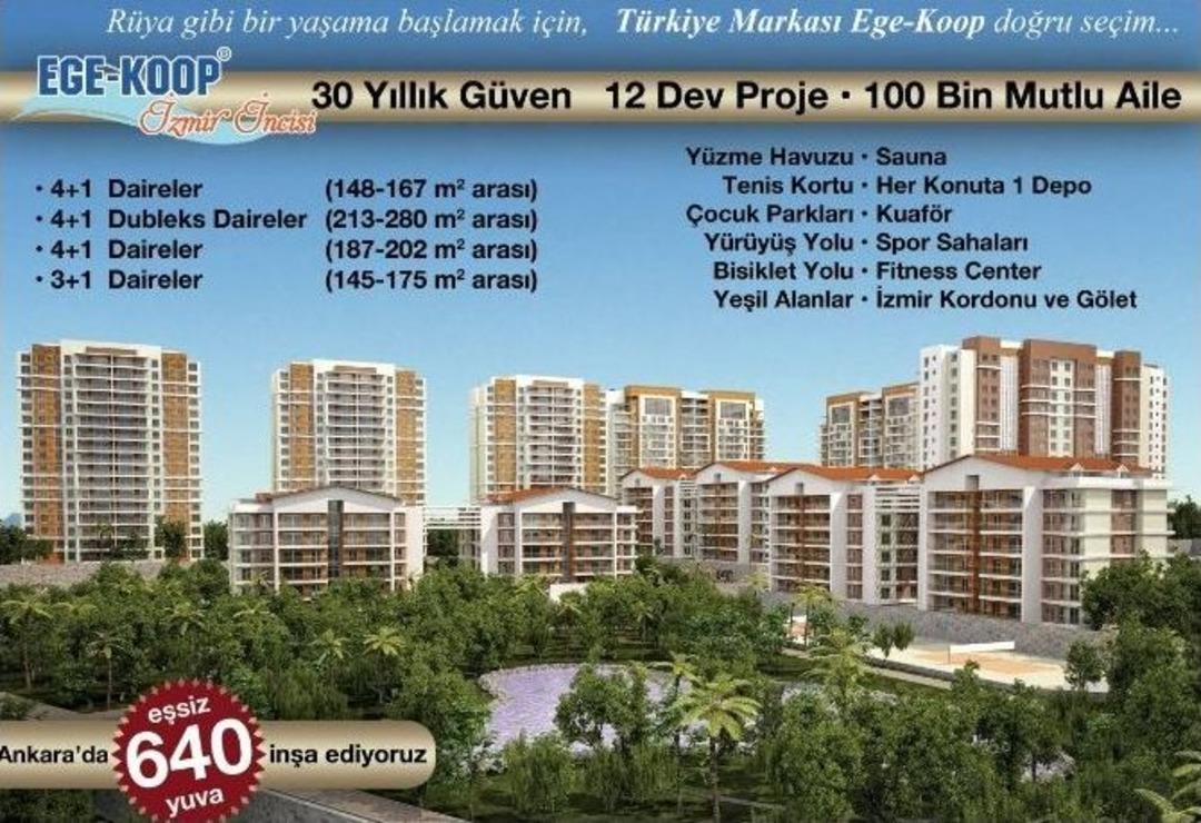 Ege Koop, Ankara&rsquo;ya Smyrna Evleri İle Gidiyor