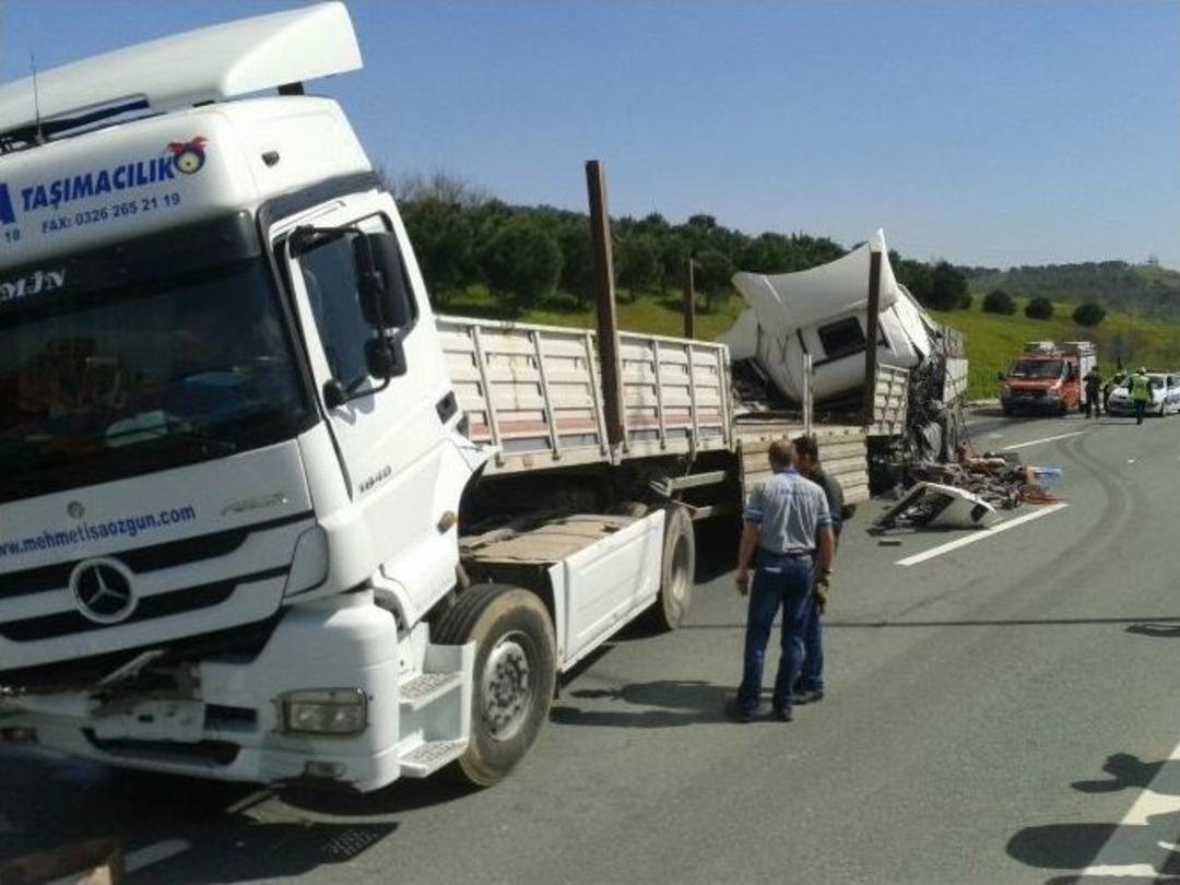 Bursa&rsquo;da Korkun&ccedil; Tır Kazası: 1 &Ouml;l&uuml;