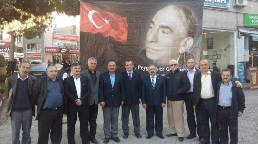 Mhp Aliağa Teşkilatı T&uuml;rkeş&rsquo;i Andı