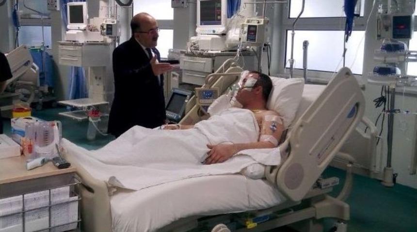 Otob&uuml;s Şof&ouml;r&uuml; Ufuk Kıran Hastane Yoğun Bakım &Uuml;nitesi&rsquo;nde İlk Kez G&ouml;r&uuml;nt&uuml;lendi