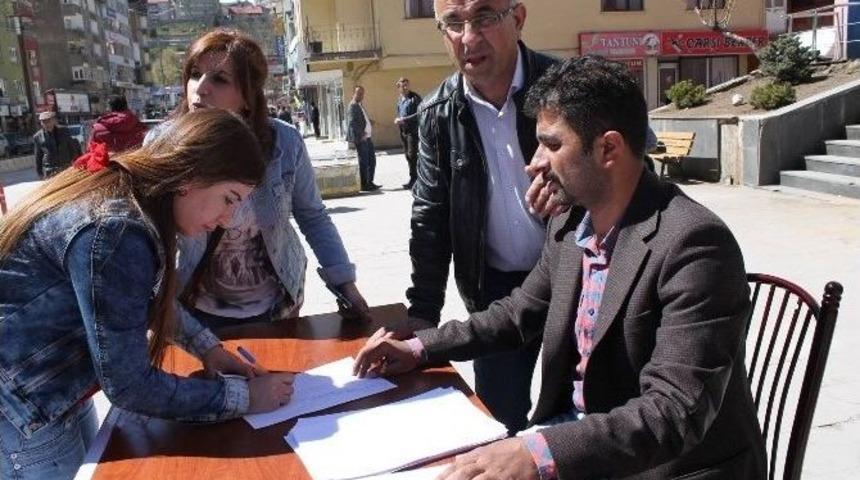 Hasta Tutuklular İ&ccedil;in İmza Kampanyası