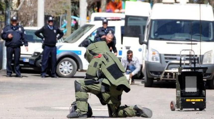 Gaziantep'te Ş&uuml;pheli &Ccedil;anta Paniği