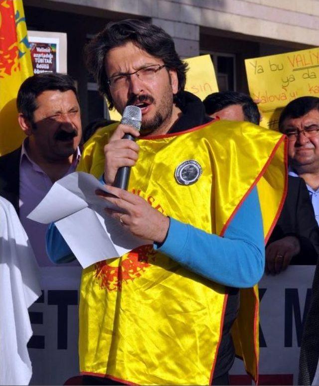 Kayseri de Eğitimcilerden Yalova Valisi ne Istifa &Ccedil;ağrısı 1