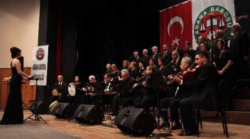 Adana Barosu Oda Korosu’ndan Konser
