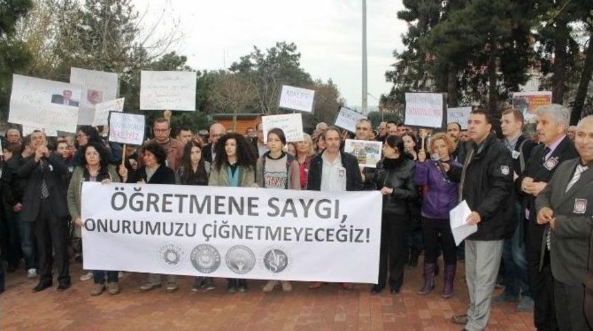 Tekirdağ&rsquo;da Sendikalar Halil &Ouml;ğretmen İ&ccedil;in Bir Oldu