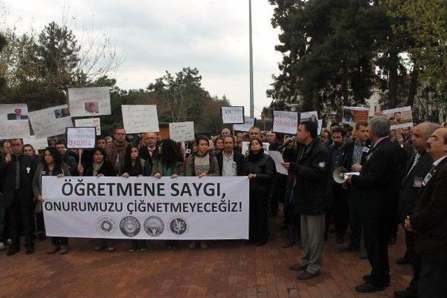 Tekirdağ’da Sendikalar Halil Öğretmen İçin Bir Oldu