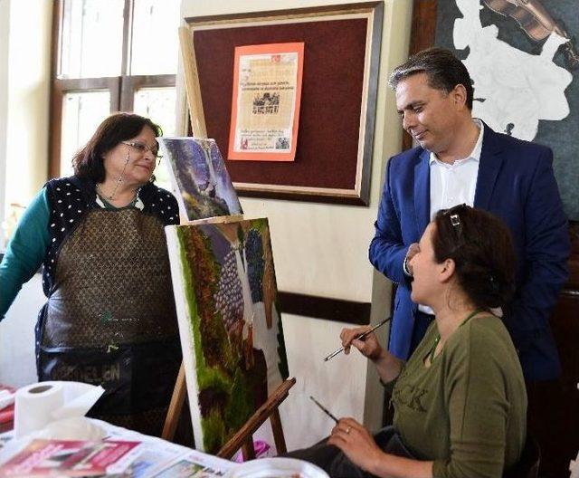 Başkan Uysal, Kozaklı Kültür Sanat Evi’ni Ziyaret Etti 2