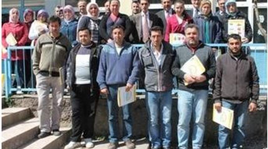 Tarım İl M&uuml;d&uuml;r&uuml; Bayram, Kursları Ziyarete Devam Ediyor