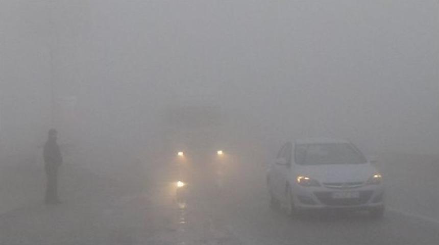 Bolu Dağı&rsquo;nda Yoğun Sis