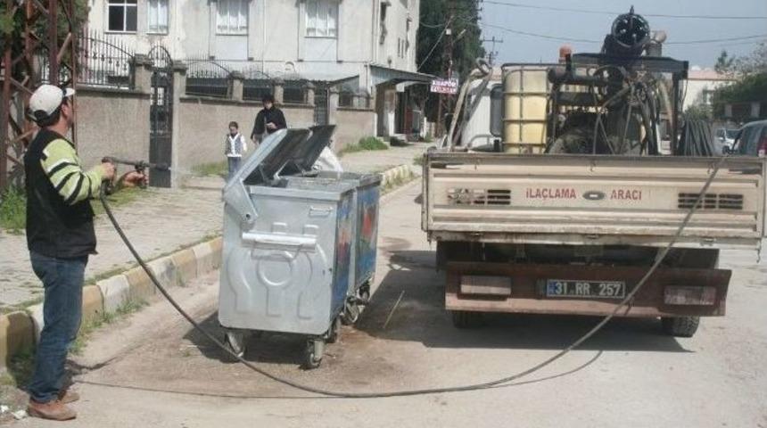 Reyhanlı&rsquo;da Larva M&uuml;cadelesi