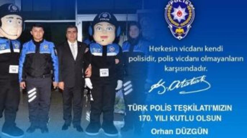 Vali Orhan D&uuml;zg&uuml;n&rsquo;&uuml;n "10 Nisan Polis G&uuml;n&uuml;" Kutlama Mesajı