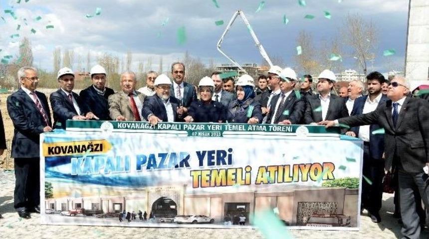 Meram&rsquo;da Kapalı Pazar Yerinin Temeli Atıldı