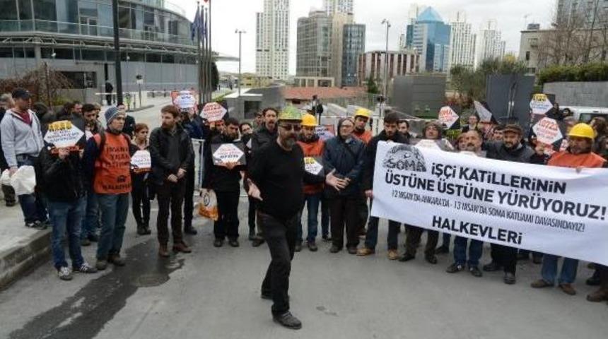 Halkevleri'nden Soma Davası  Protestosu