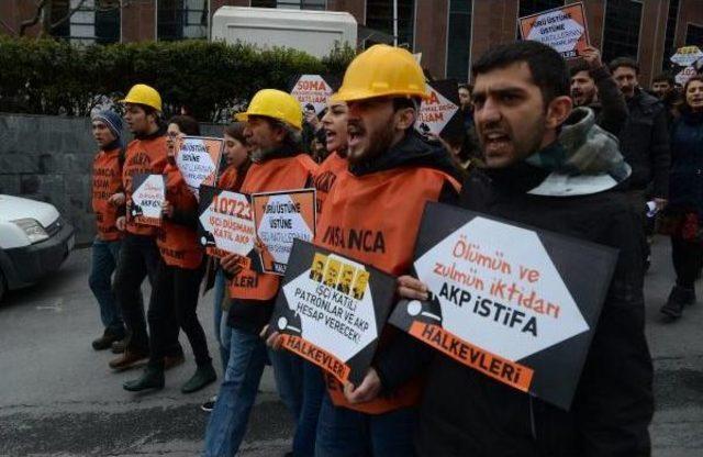 Halkevleri'nden Soma Davası  Protestosu