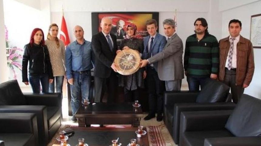 Sağlık-sen Bayburt Şube Y&ouml;netiminden İl Emniyet M&uuml;d&uuml;r&uuml;ne Ziyaret