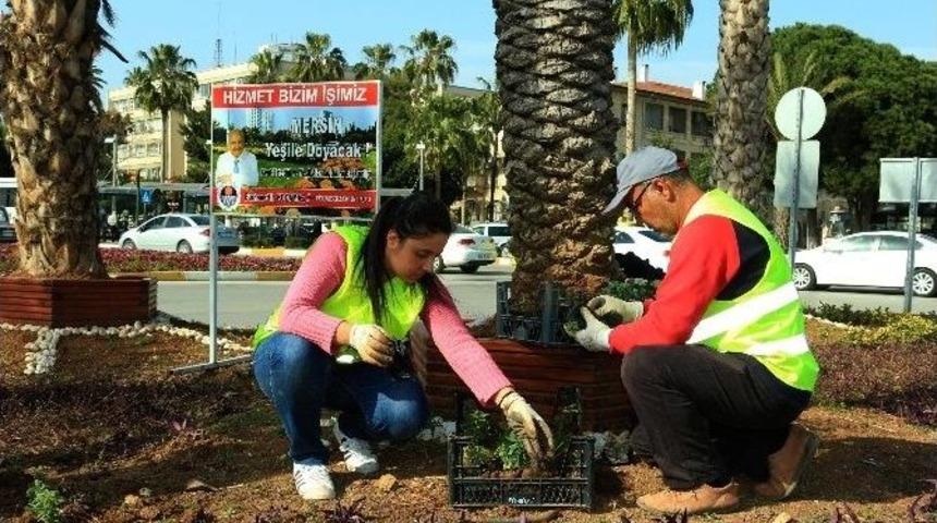 B&uuml;y&uuml;kşehir Ekipleri Mersin&rsquo;i Renklendiriyor