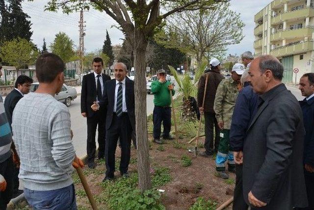 Kilis Belediyesi’nden Bahar Çalışması