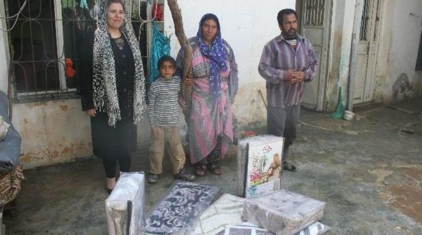 Suriyelilere İş Kadınından Yardım