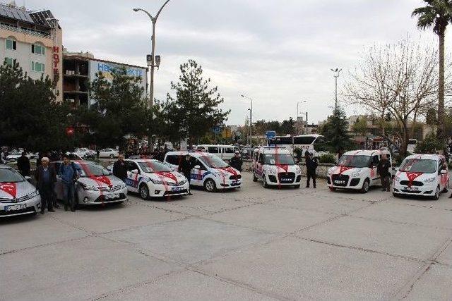 Adıyaman Emniyet Müdürlüğü’ne 14 Yeni Araç Alındı