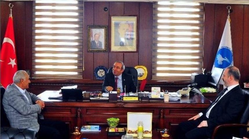 Rekt&ouml;r Battal&rsquo;a &lsquo;hayırlı Olsun&rsquo; Ziyaretleri