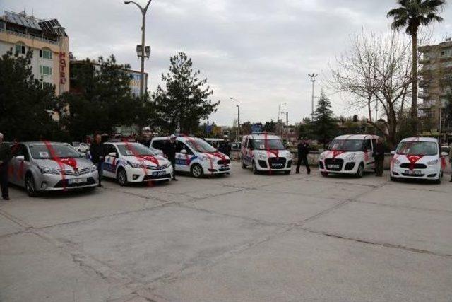 Adıyaman Emniyet Müdürlüğü’Ne 14 Yeni Araç