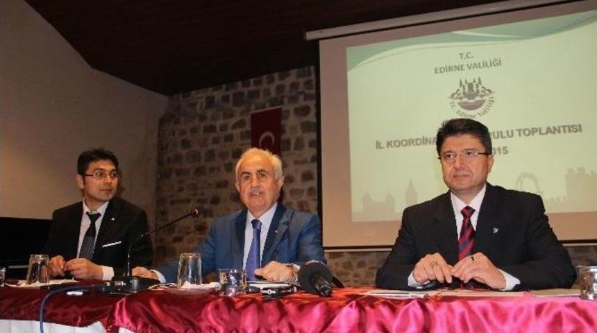 Edirne&rsquo;ye Yapılacak Yatırımlar G&ouml;r&uuml;ş&uuml;ld&uuml;