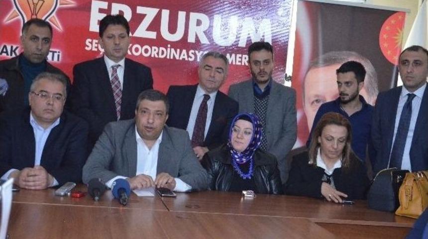 Ak Parti Erzurum Milletvekili Adayları A&ccedil;ıklandı