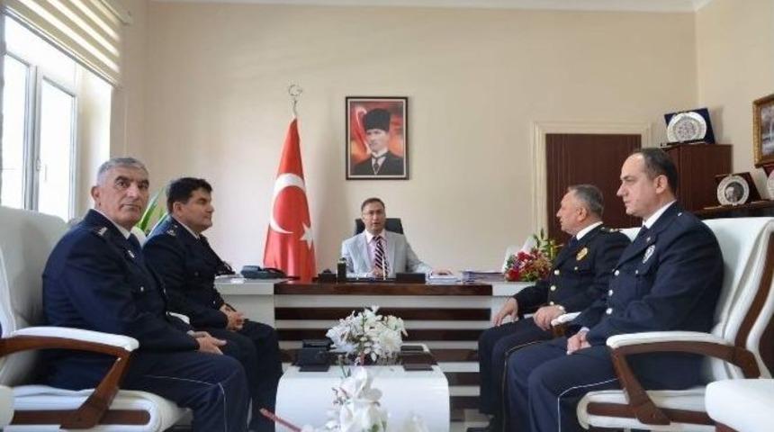 Boz&uuml;y&uuml;k Emniyetinden Protokol Mensuplarına Ziyaret