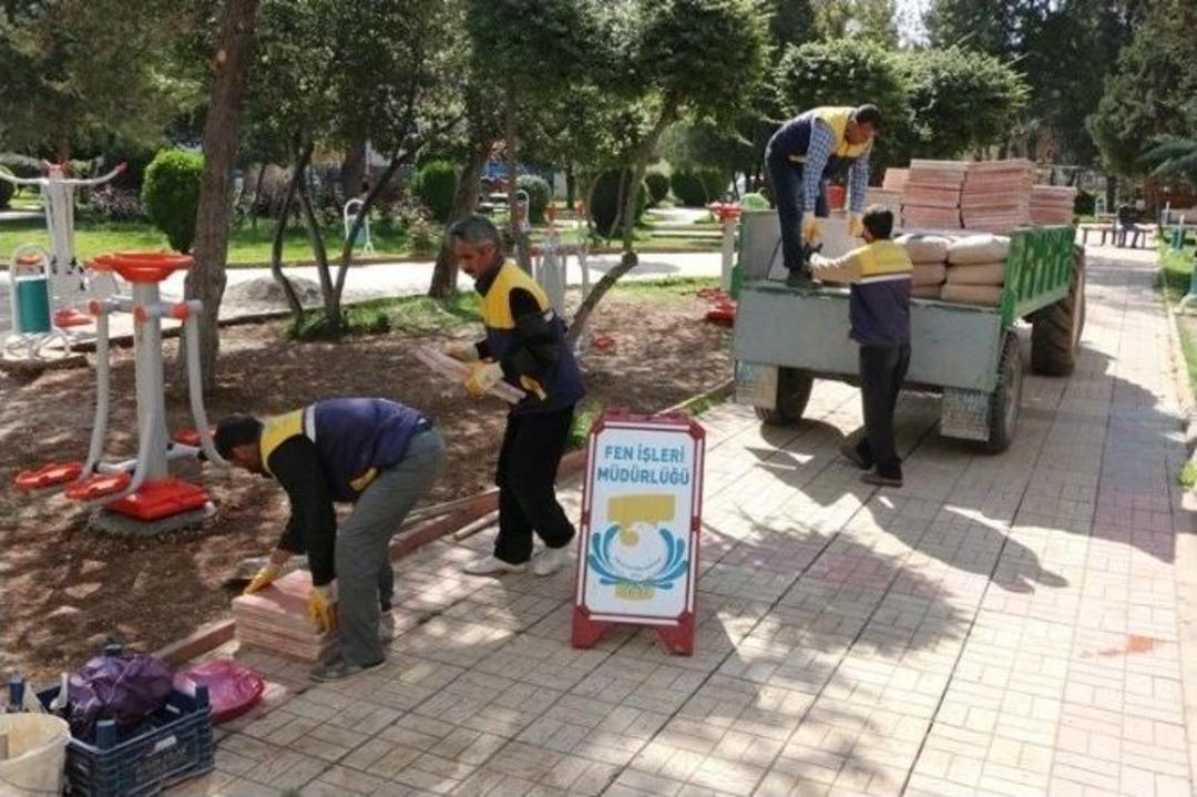 Haliliye&rsquo;de Park Ve Sokaklar Yaz&rsquo;a Hazırlanıyor