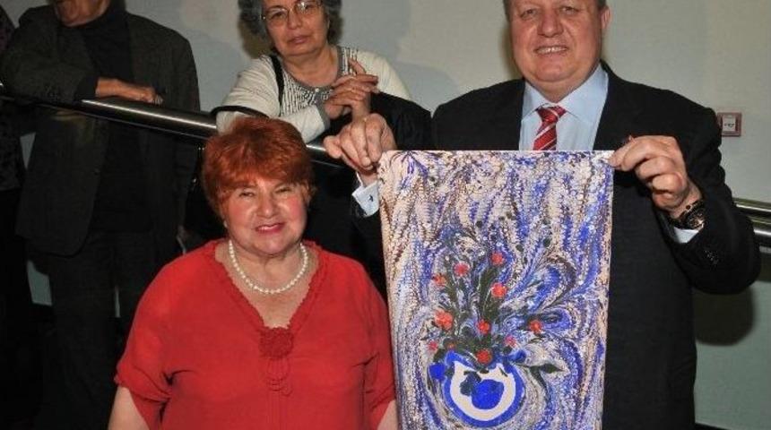 Aso&rsquo;da &lsquo;allah&rsquo;ın Adları&rsquo; Ebru Sergisi