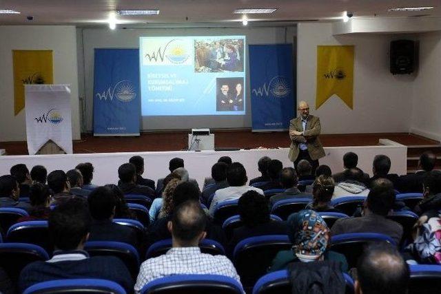 Van&rsquo;da &ldquo;bireysel Ve Kurumsal İmaj Y&ouml;netimi&rdquo; Semineri 1