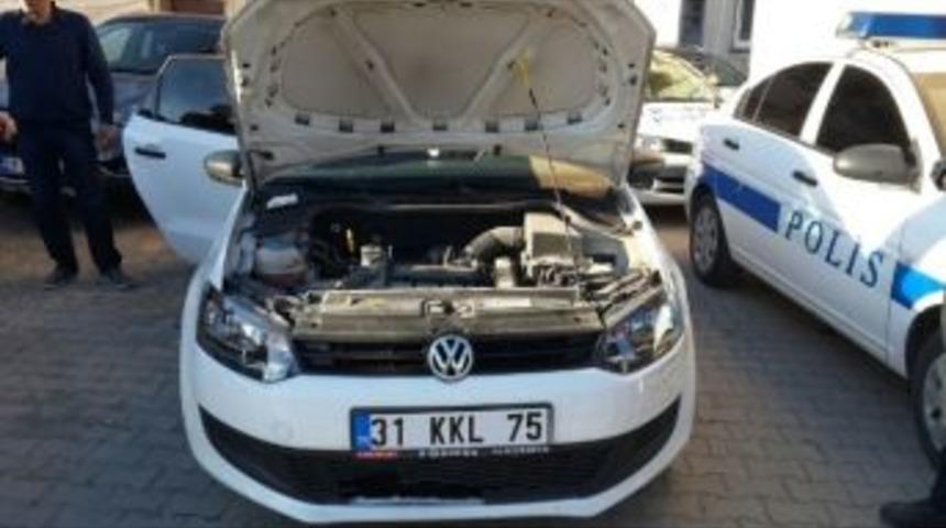 Pasinler’de Çalıntı Araç Yakalandı