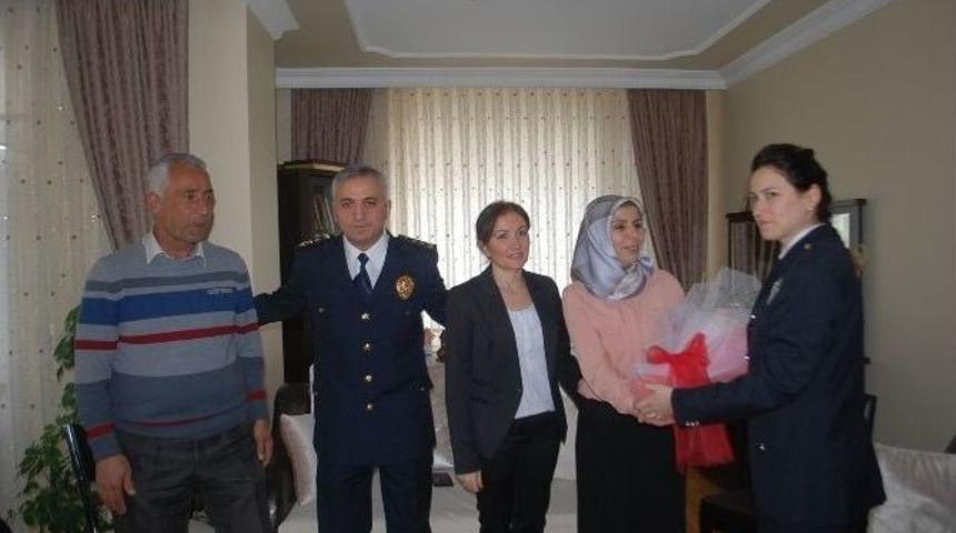 Çerkezköy Emniyetinden Şehit Ailesine Ziyaret