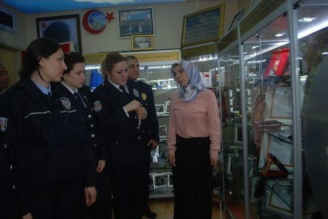 Çerkezköy Emniyetinden Şehit Ailesine Ziyaret 2