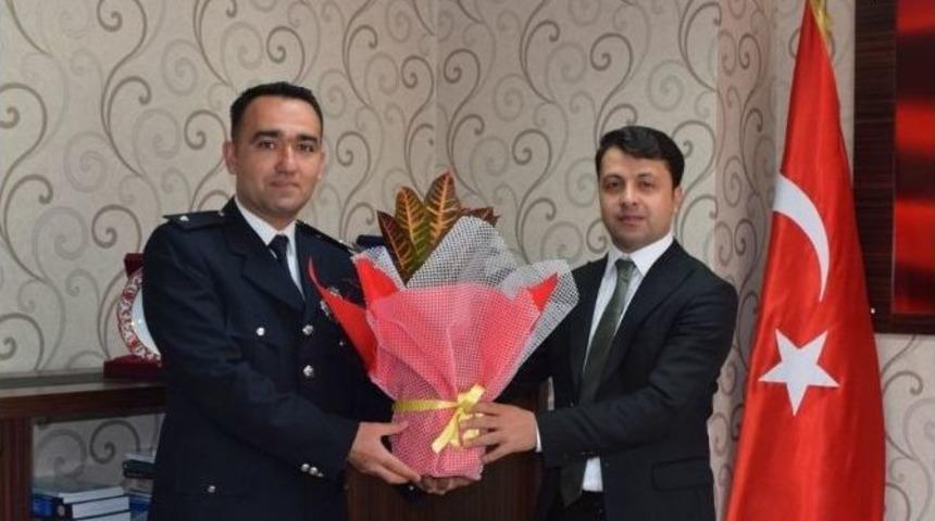 Emniyet Teşkilatı Kaymakam Bedir&rsquo;i Ziyaret Etti