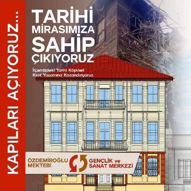 Kadıköy Belediyesi Aldığı Tarihi Konağı Gençlik Sanat Merkezi Yapacak 1