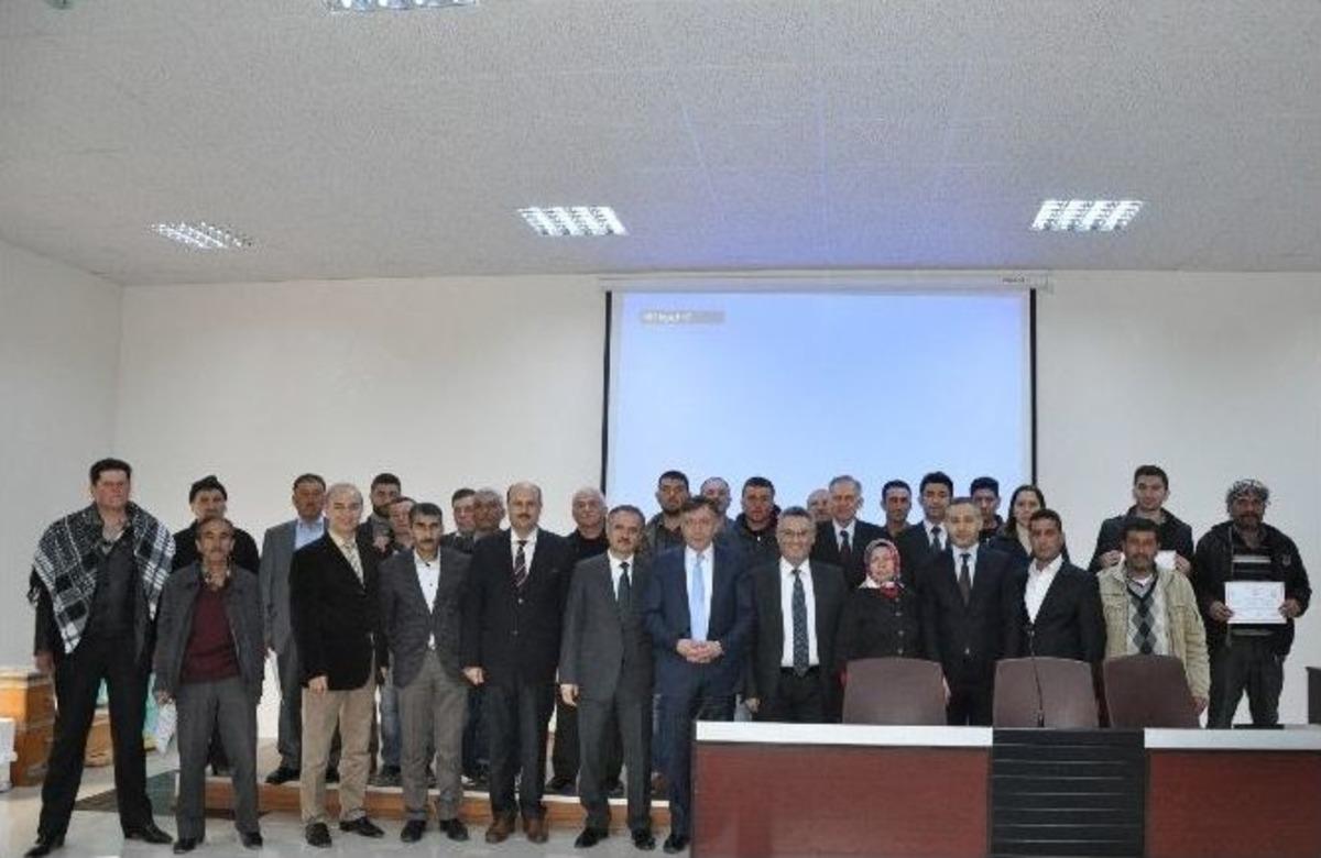 S&uuml;r&uuml; Y&ouml;neticileri Sertifikalarını Aldı