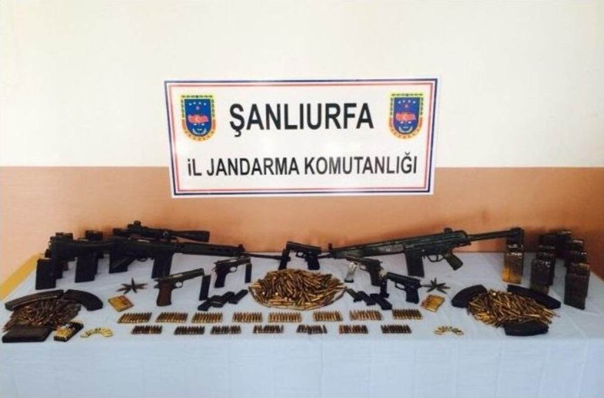 Şanlıurfa&rsquo;da &Ccedil;ok Sayıda Silah Ele Ge&ccedil;irildi