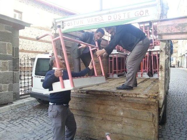 Erzurum Final, Kırkgöze Köy Okulunun Sıralarını Yeniledi 2
