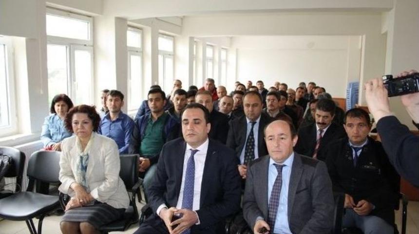 Tarım Personeline Şap Hastalığı İle M&uuml;cadele Eğitimi Verildi