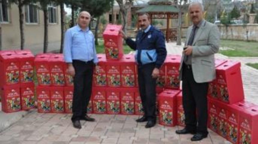 Darge&ccedil;it&rsquo;te Atık Pil Toplama Kutuları Okullara Dağıtıldı