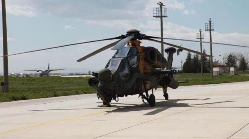 &lsquo;Atak&rsquo; Helikopteri Ilk Uluslararası Tatbikatına &Ccedil;ıktı