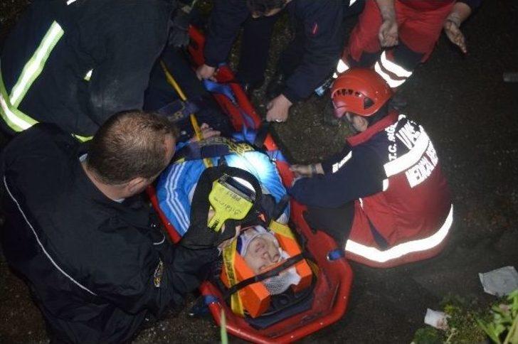 Dereye Düşen Madde Bağımlısı Genç Nefes Kesen Operasyonla Kurtarıldı G4