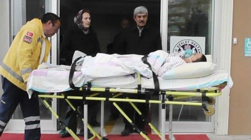 Yaşlı Kadın Ve Torunu Sobadan Sızan Gazdan Zehirlendi