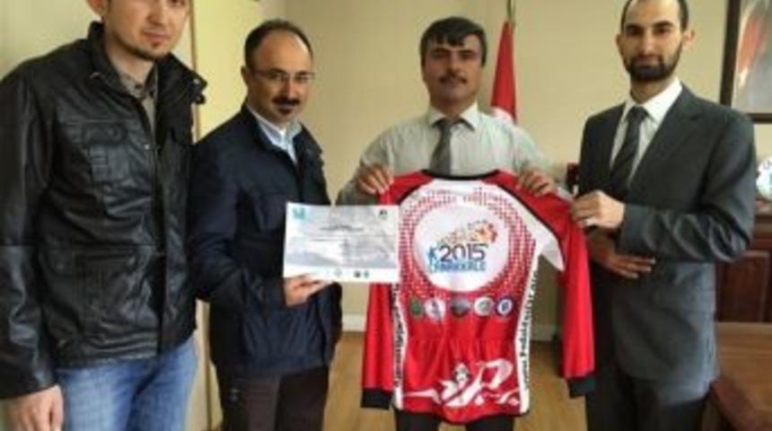 Pedaldaşlardan Teşekk&uuml;r Ziyareti