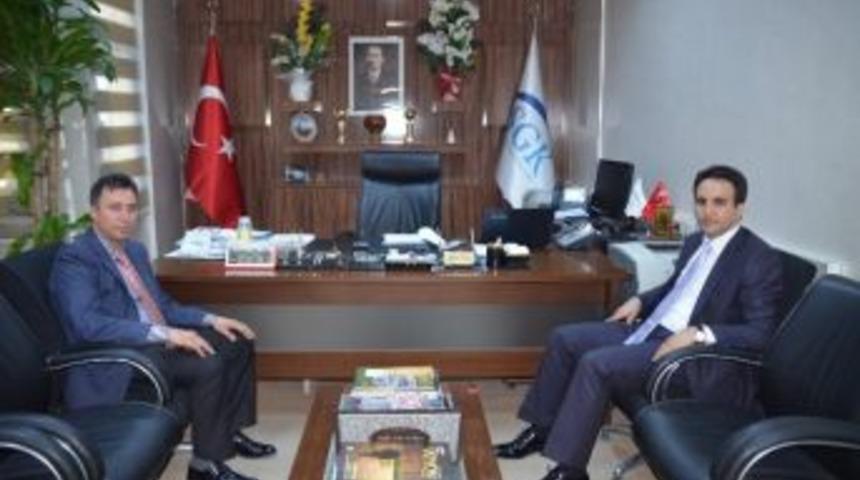 Kaymakam Dundar&rsquo;dan &Ouml;kten&rsquo;e Ziyaret